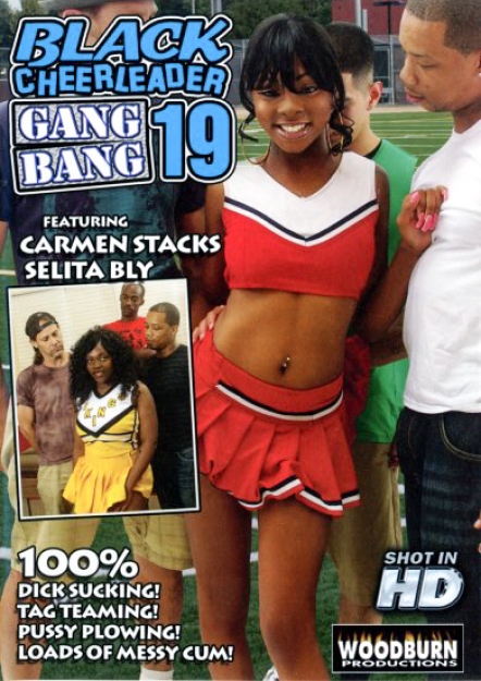 Black Cheerleader Gang Bang #19