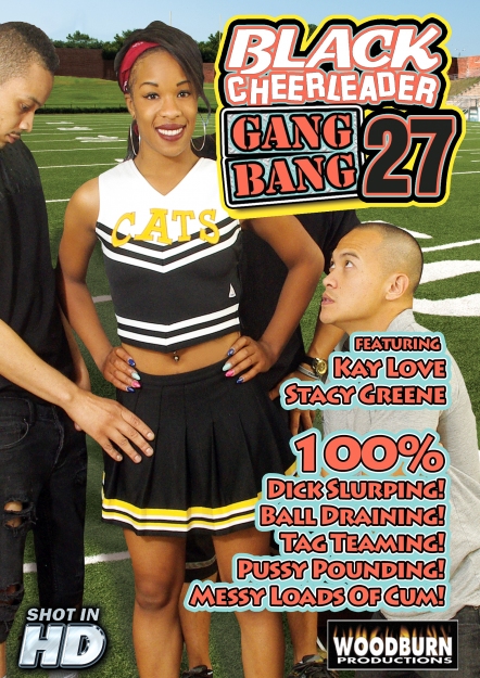 Black Cheerleader Gang Bang #27
