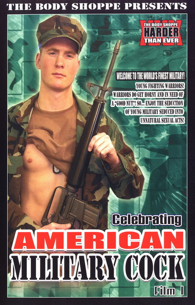 Celebrating American Military Cock #01
