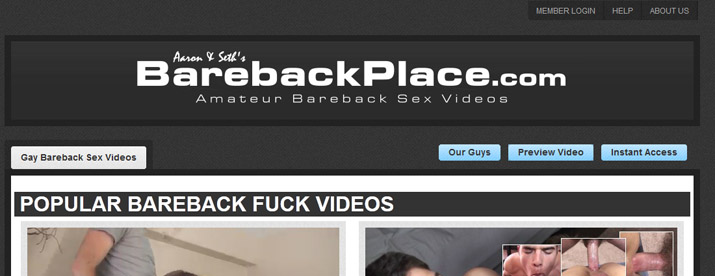 free gay porn website bareback
