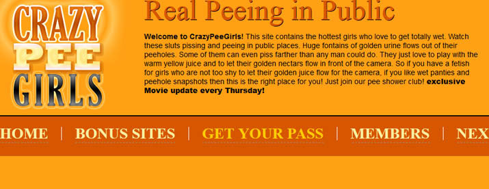 Crazy Pee Girls