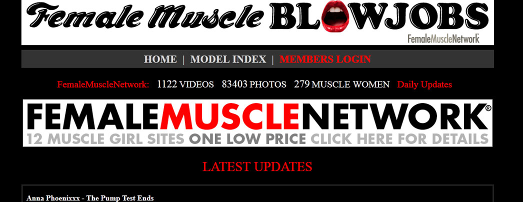 Female Muscle Blowjobs