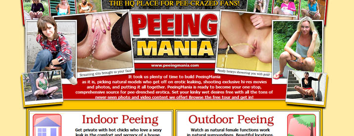 Outdoor pee streaming