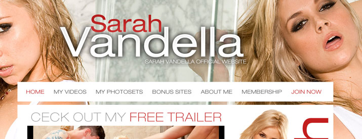 Sarah vandella website