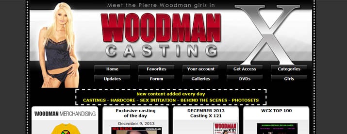 Woodman casting x free