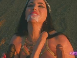 The Egyptian Cum Goddess
