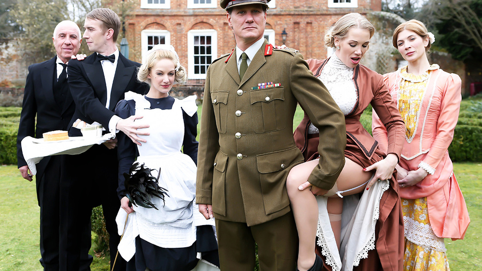 Downton Grabby, busty