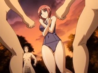 Crazy action, drama anime video with uncensored bi