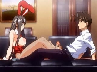 Incredible romance anime video with uncensored big tits scenes