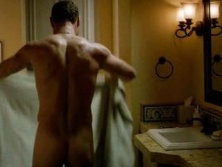Liev shows off his butt and amazing physique in th