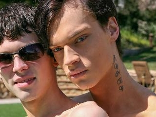 Two Cute British Boys With Big Dicks - Aaron Aurora & Lewis Romeo
