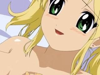 radiant blonde hentai girl