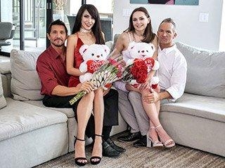 Valentines Day Daughter Orgy