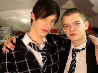 School Boys Pumping Cream Together - Owen Jackson & Lewis Romeo